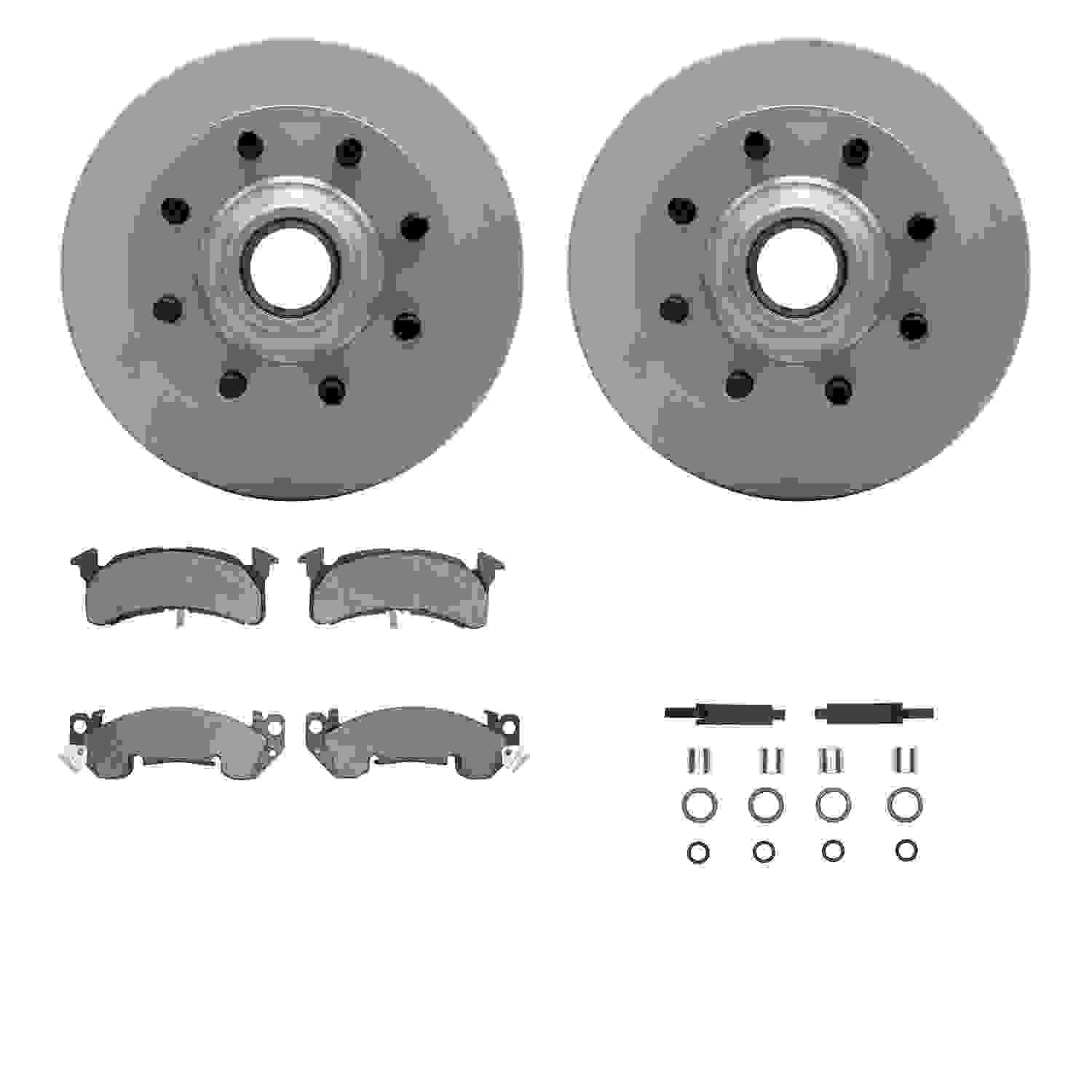 Dynamic Friction Company Disc Brake Kit 4212-48078