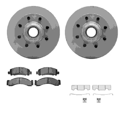 Dynamic Friction Company Disc Brake Kit 4212-48079
