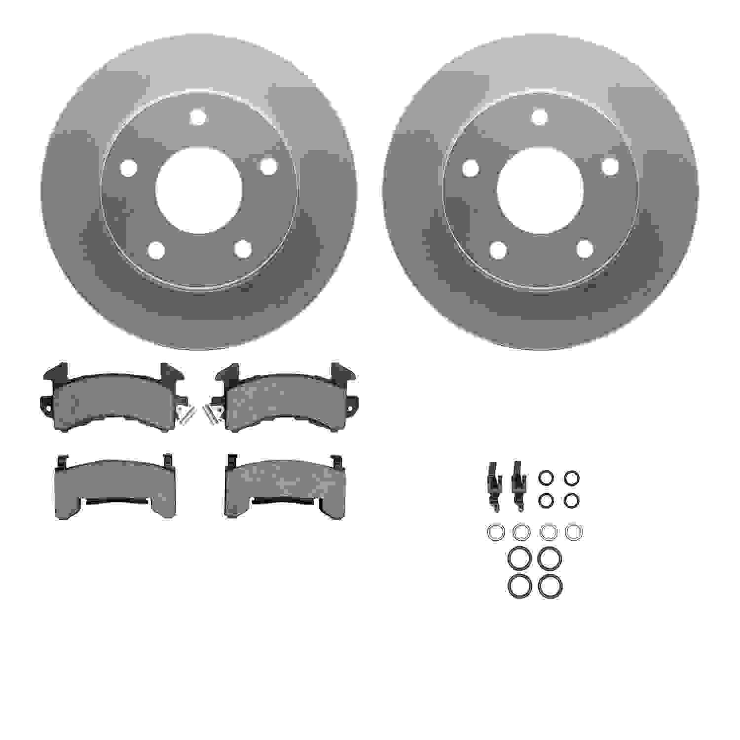 Dynamic Friction Company Disc Brake Kit 4212-48080