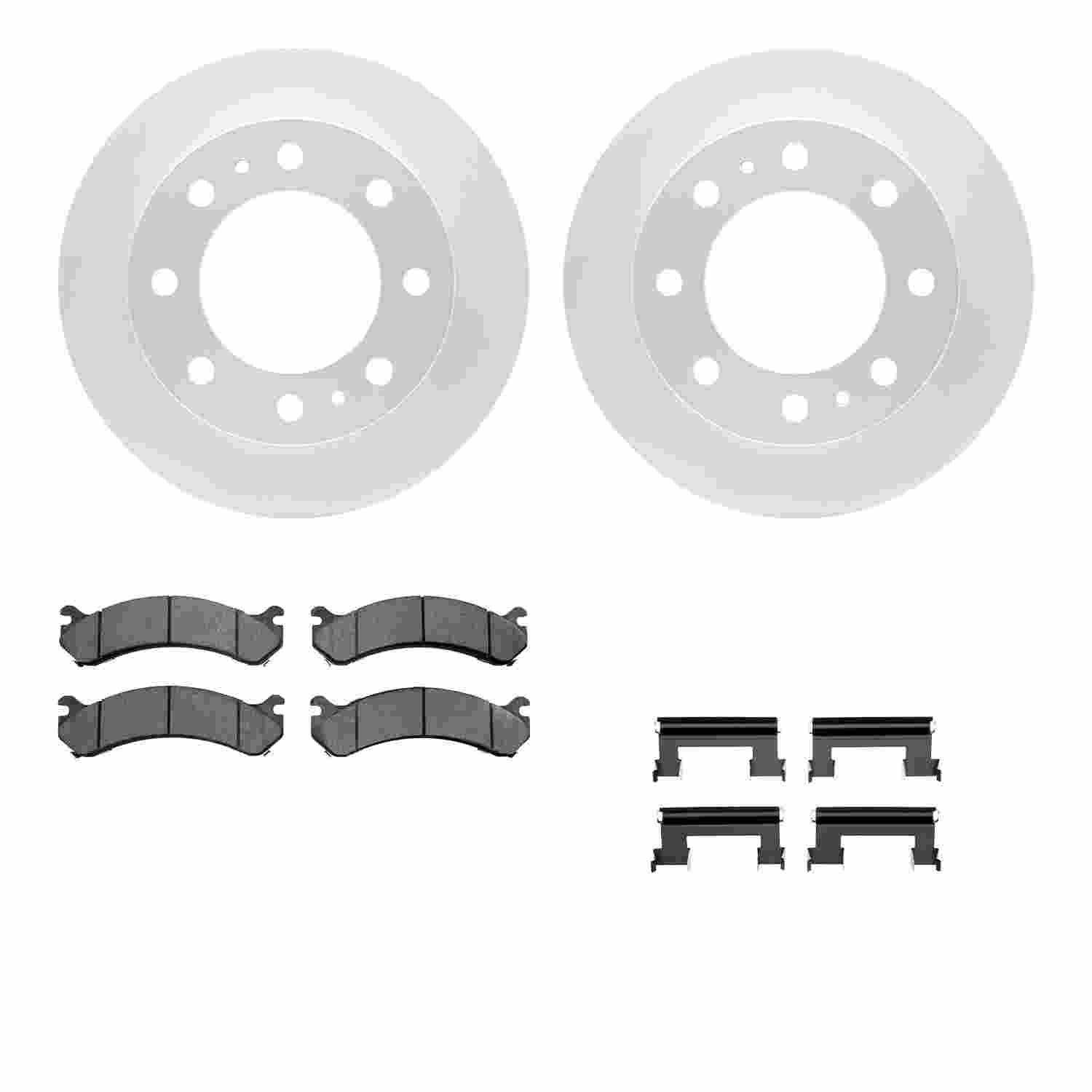 Dynamic Friction Company Disc Brake Kit 4212-48110