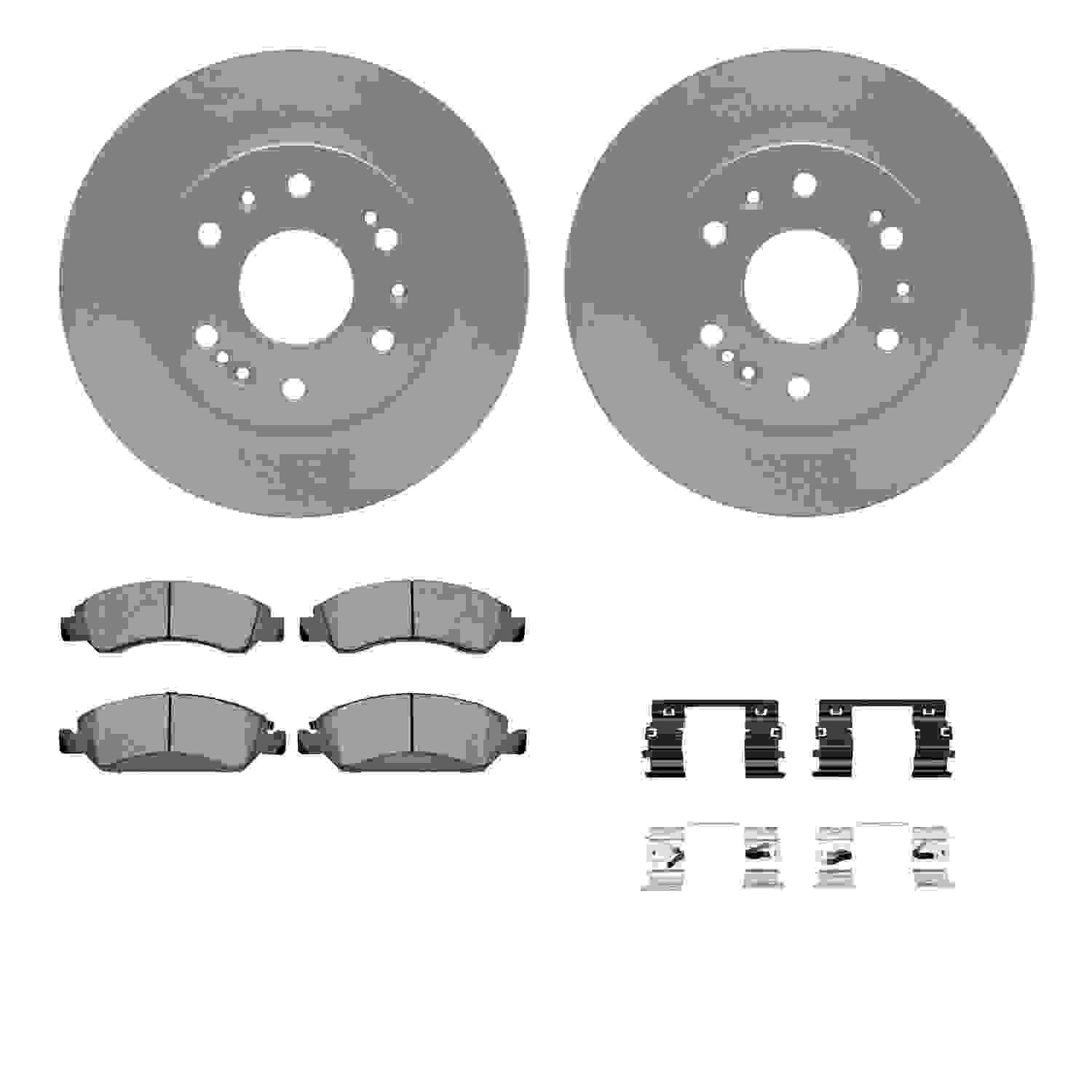 Dynamic Friction Company Disc Brake Kit 4212-48127