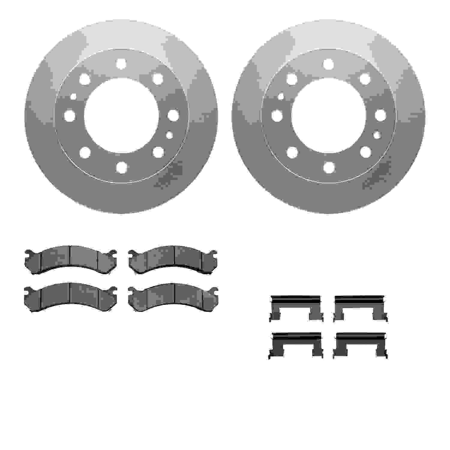 Dynamic Friction Company Disc Brake Kit 4212-48129