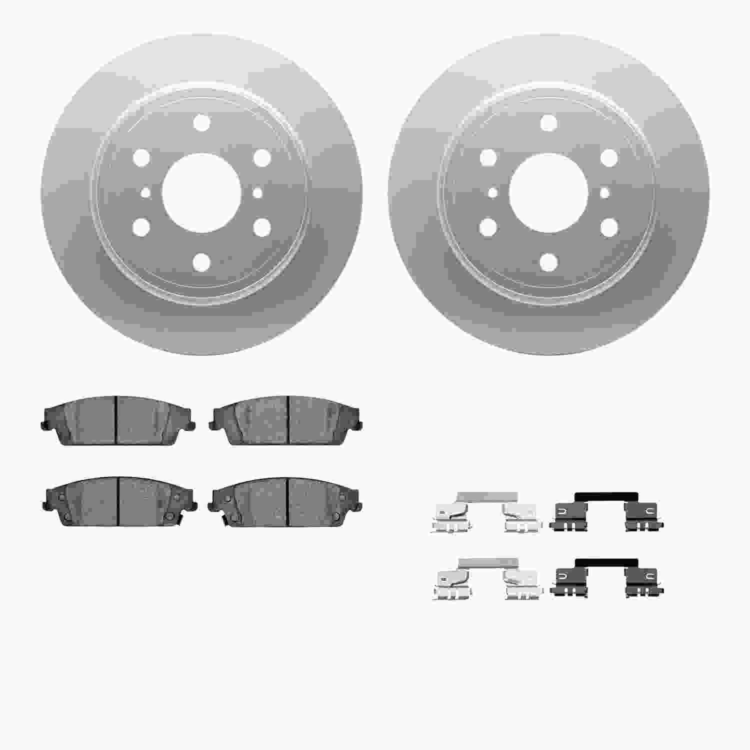 Dynamic Friction Company Disc Brake Kit 4212-48133