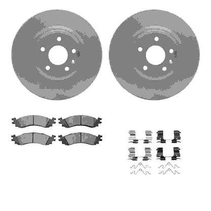 Dynamic Friction Company Disc Brake Kit 4212-54004