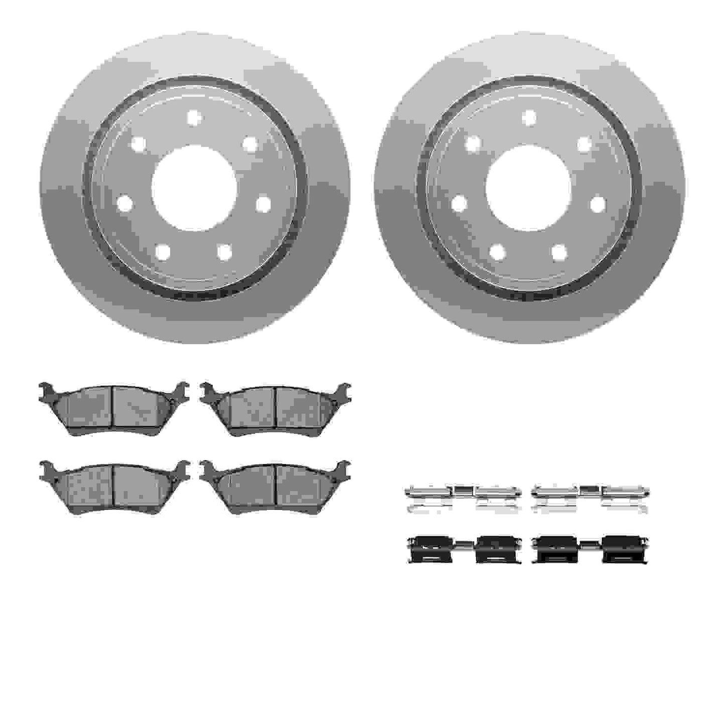 Dynamic Friction Company Disc Brake Kit 4212-54009