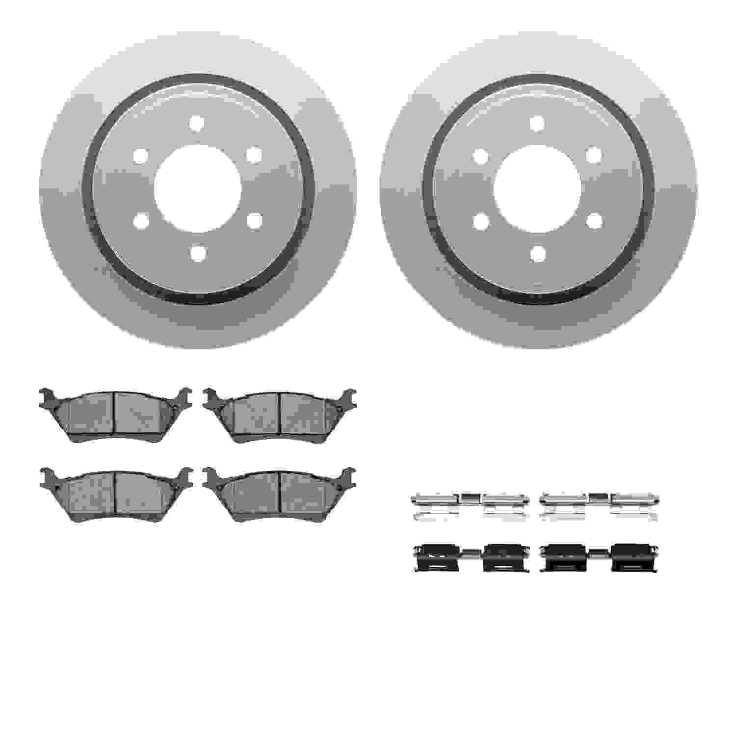 Dynamic Friction Company Disc Brake Kit 4212-54010