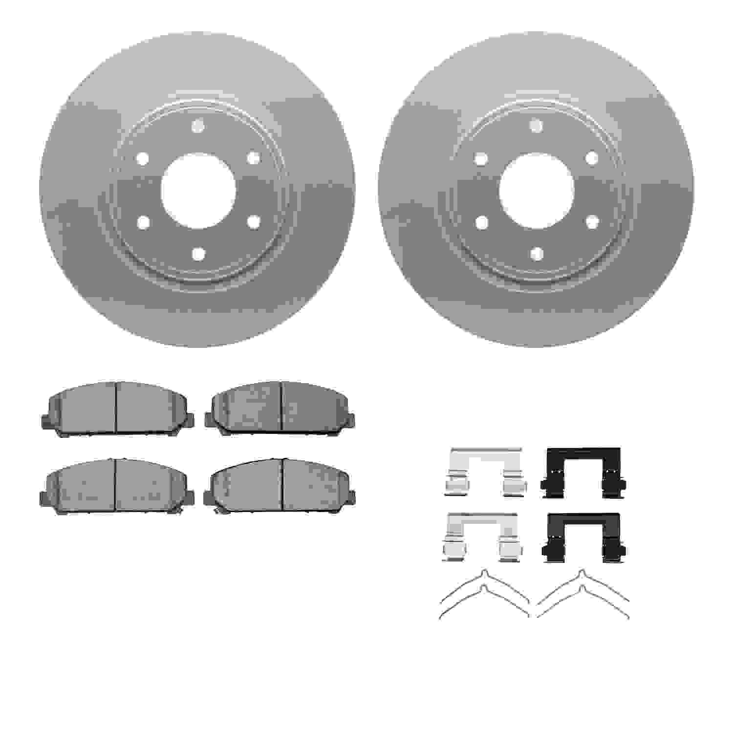 Dynamic Friction Company Disc Brake Kit 4212-67001