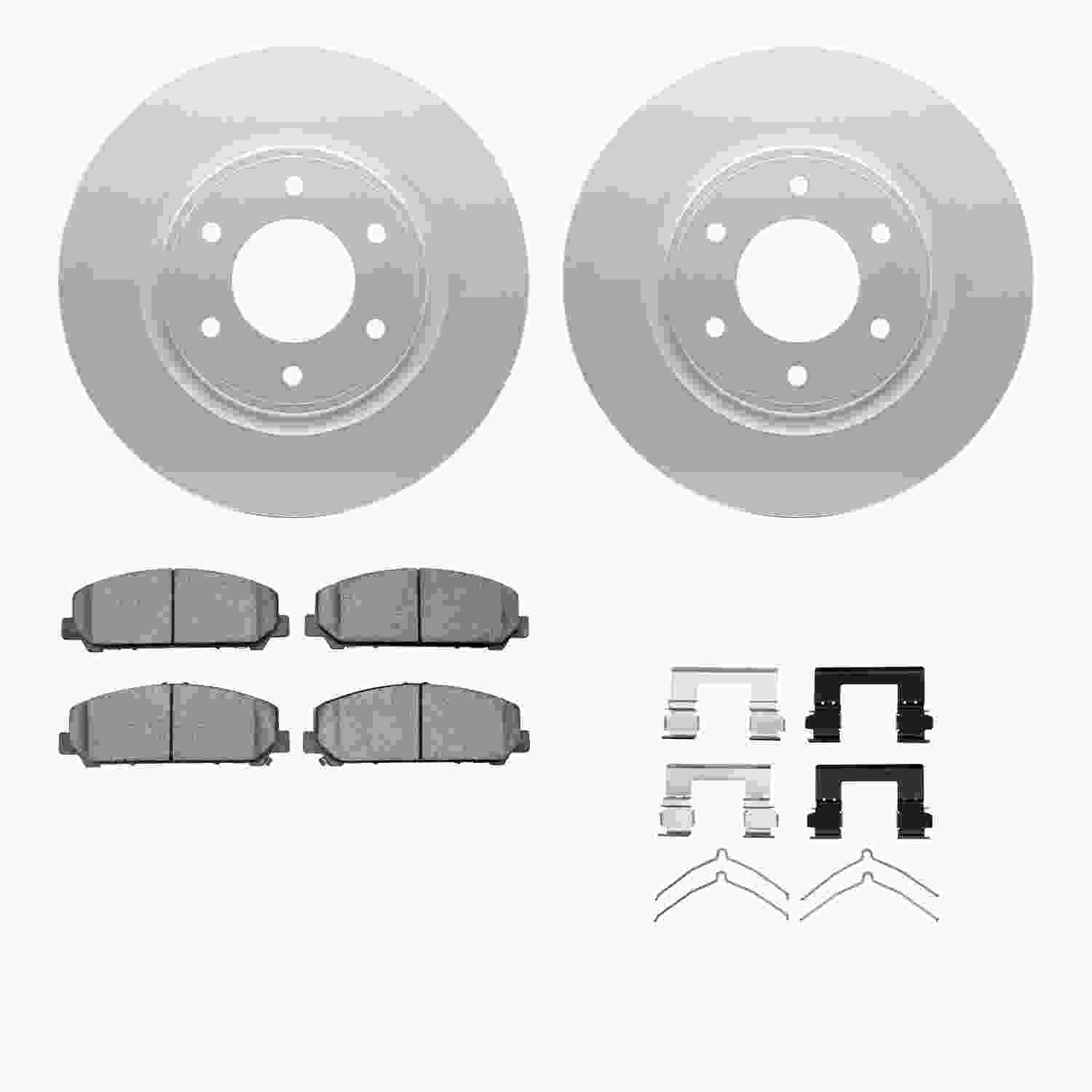 Dynamic Friction Company Disc Brake Kit 4212-67002