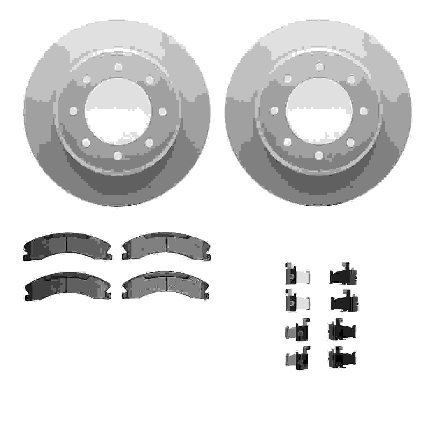 Dynamic Friction Company Disc Brake Kit 4212-67003