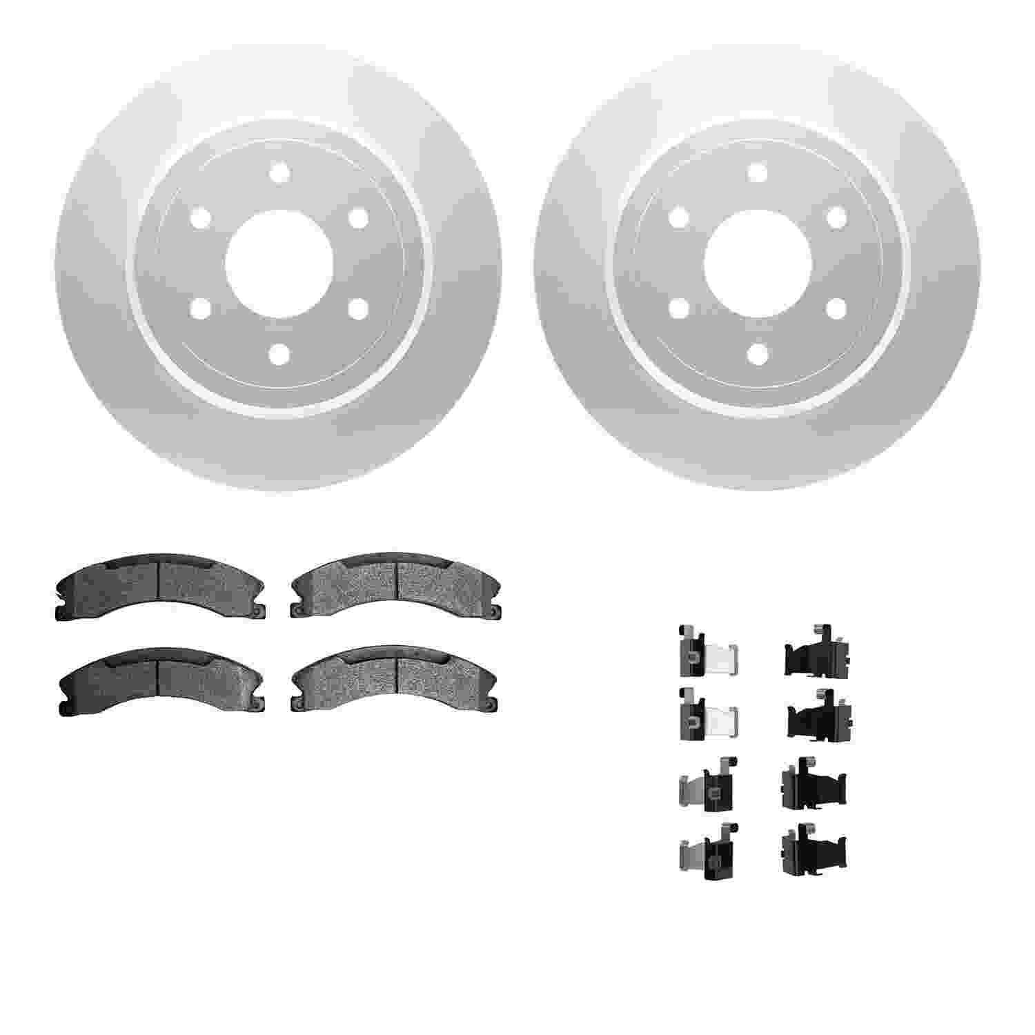 Dynamic Friction Company Disc Brake Kit 4212-67006