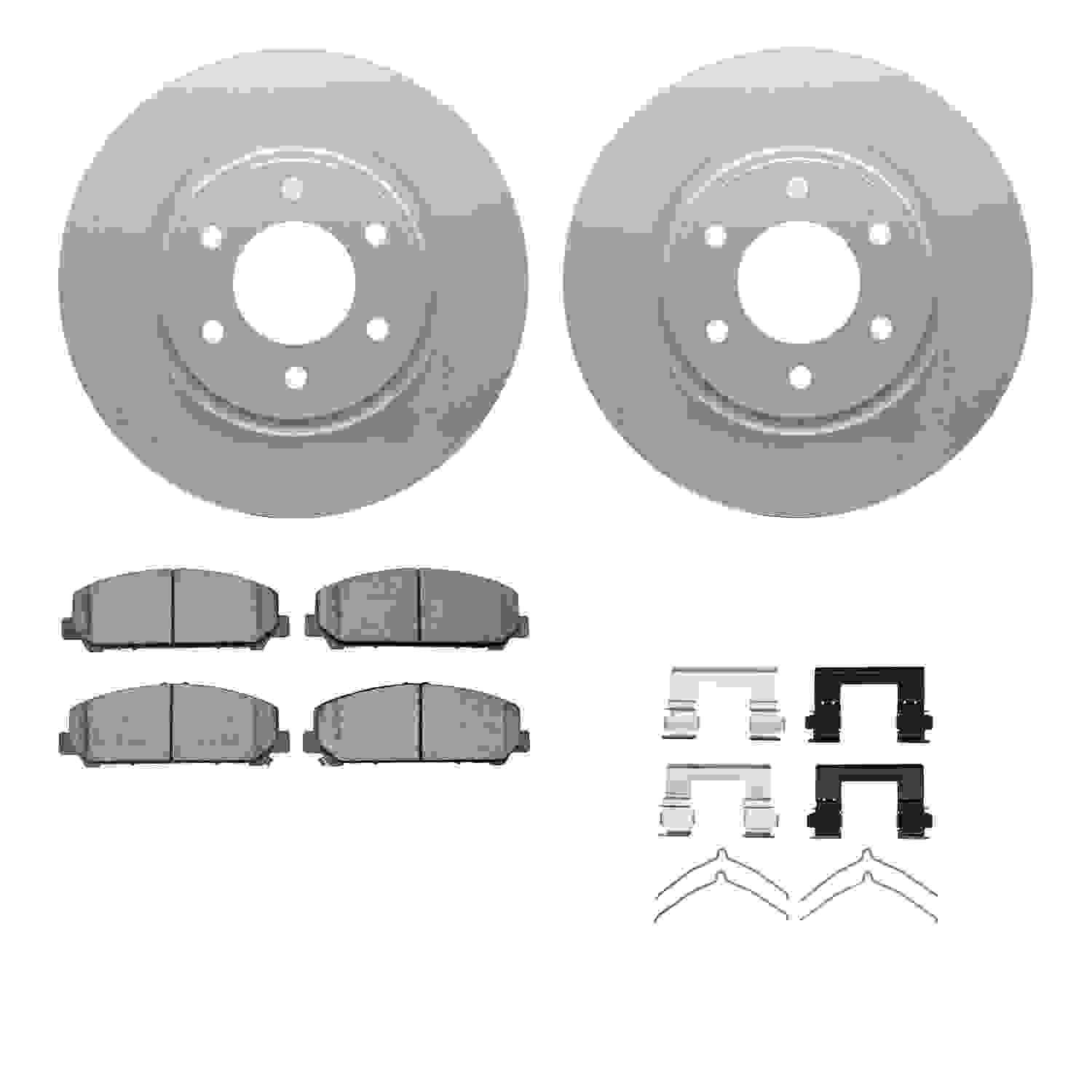 Dynamic Friction Company Disc Brake Kit 4212-68001