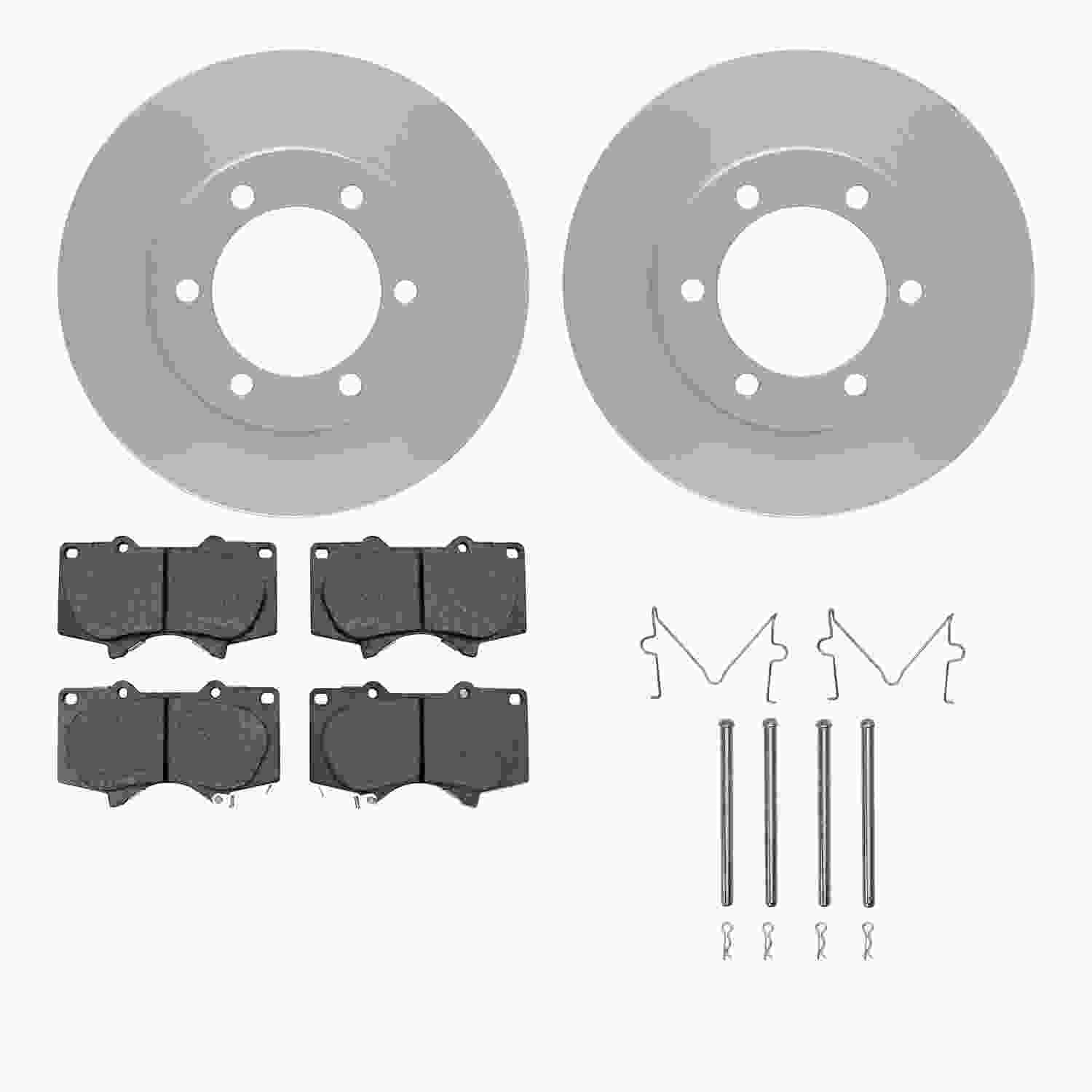 Dynamic Friction Company Disc Brake Kit 4212-76002