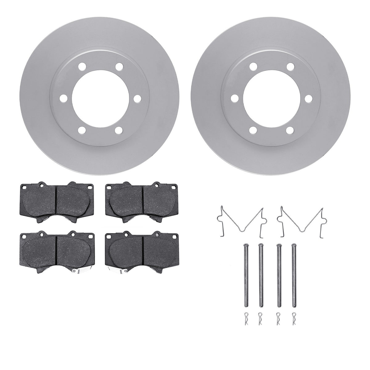 Dynamic Friction Company Disc Brake Kit 4212-76002