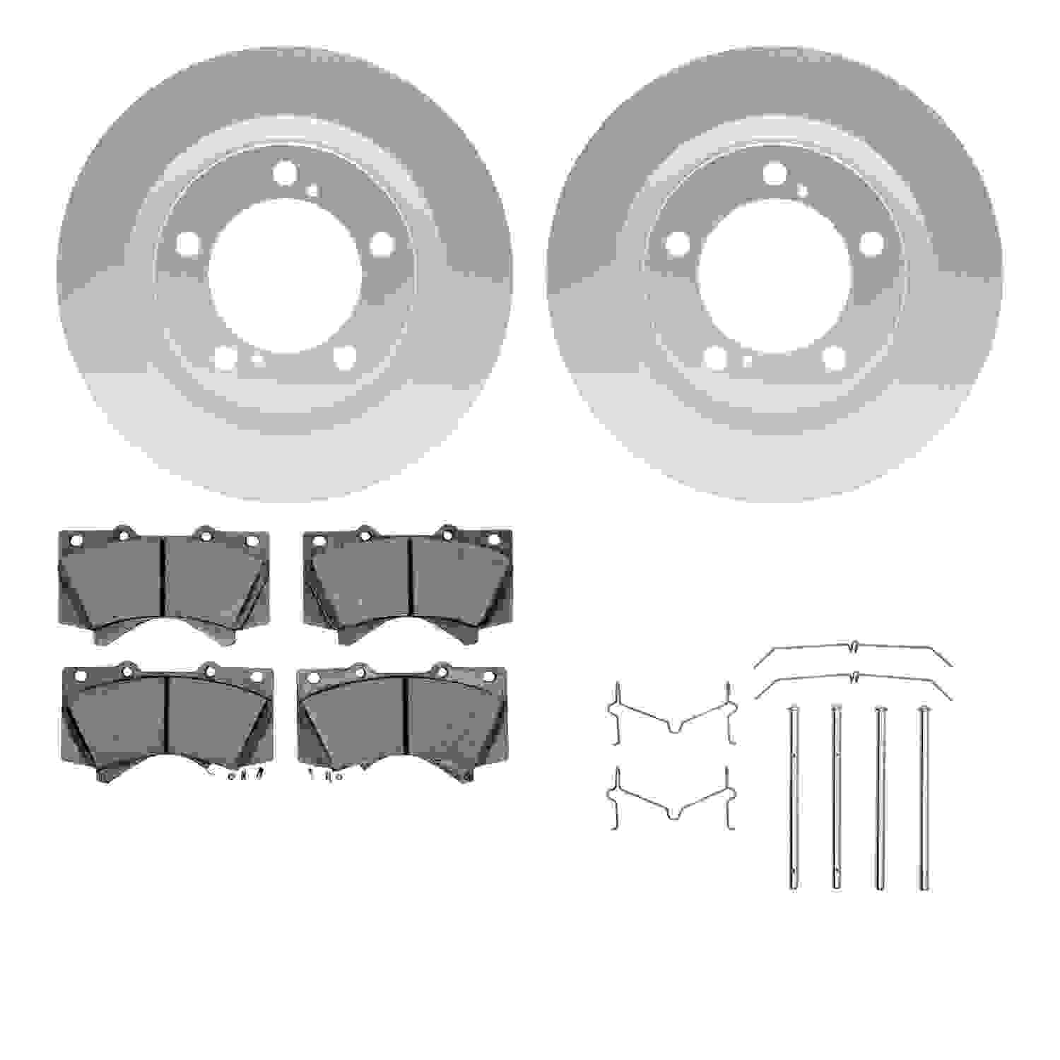 Dynamic Friction Company Disc Brake Kit 4212-76005