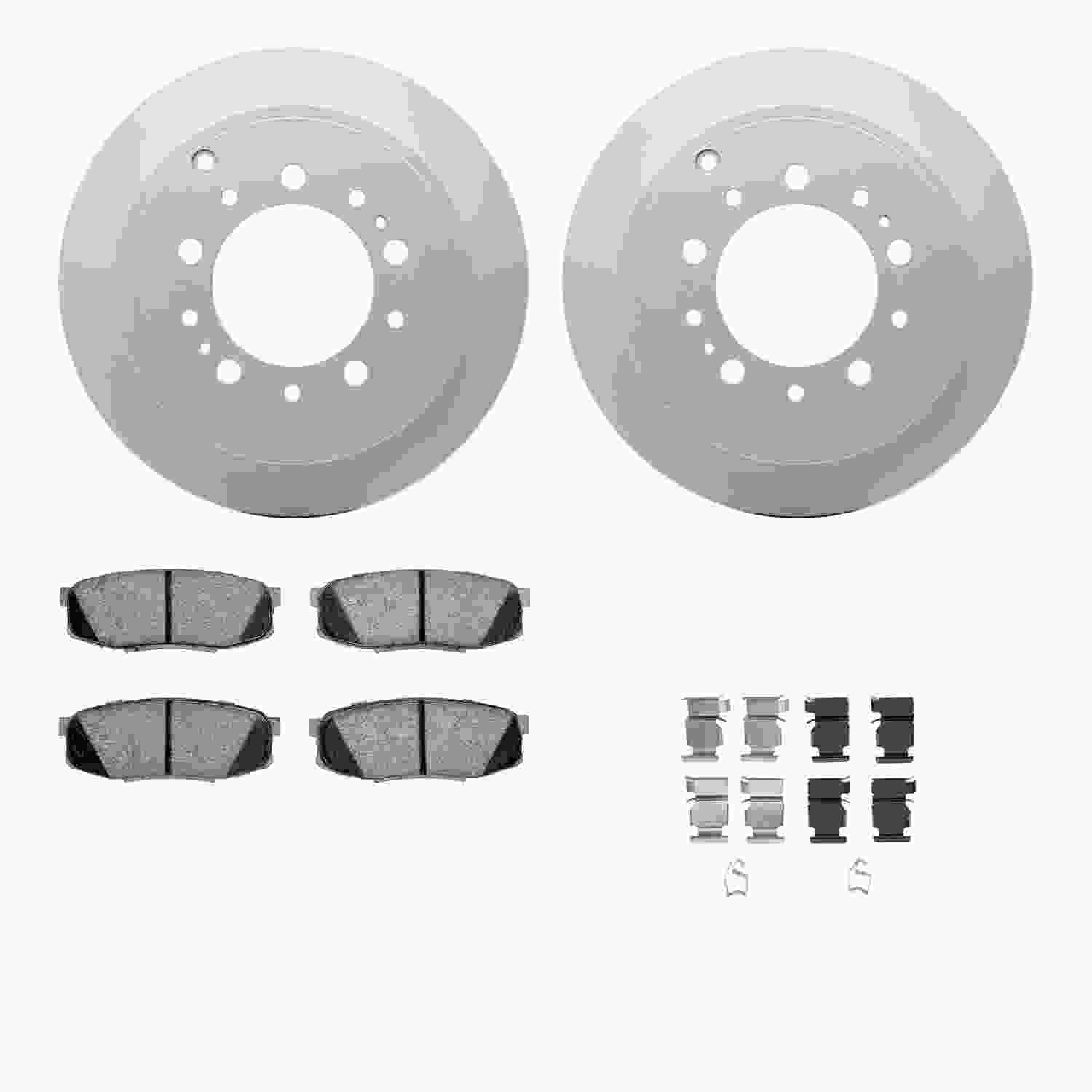 Dynamic Friction Company Disc Brake Kit 4212-76006