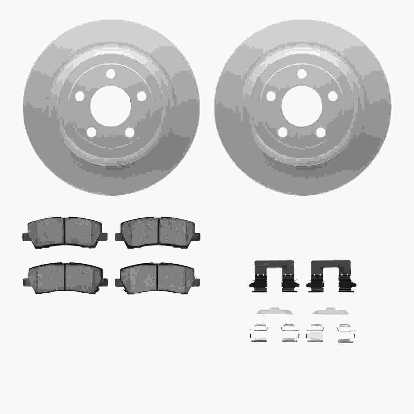 Dynamic Friction Company Disc Brake Kit 4212-99076