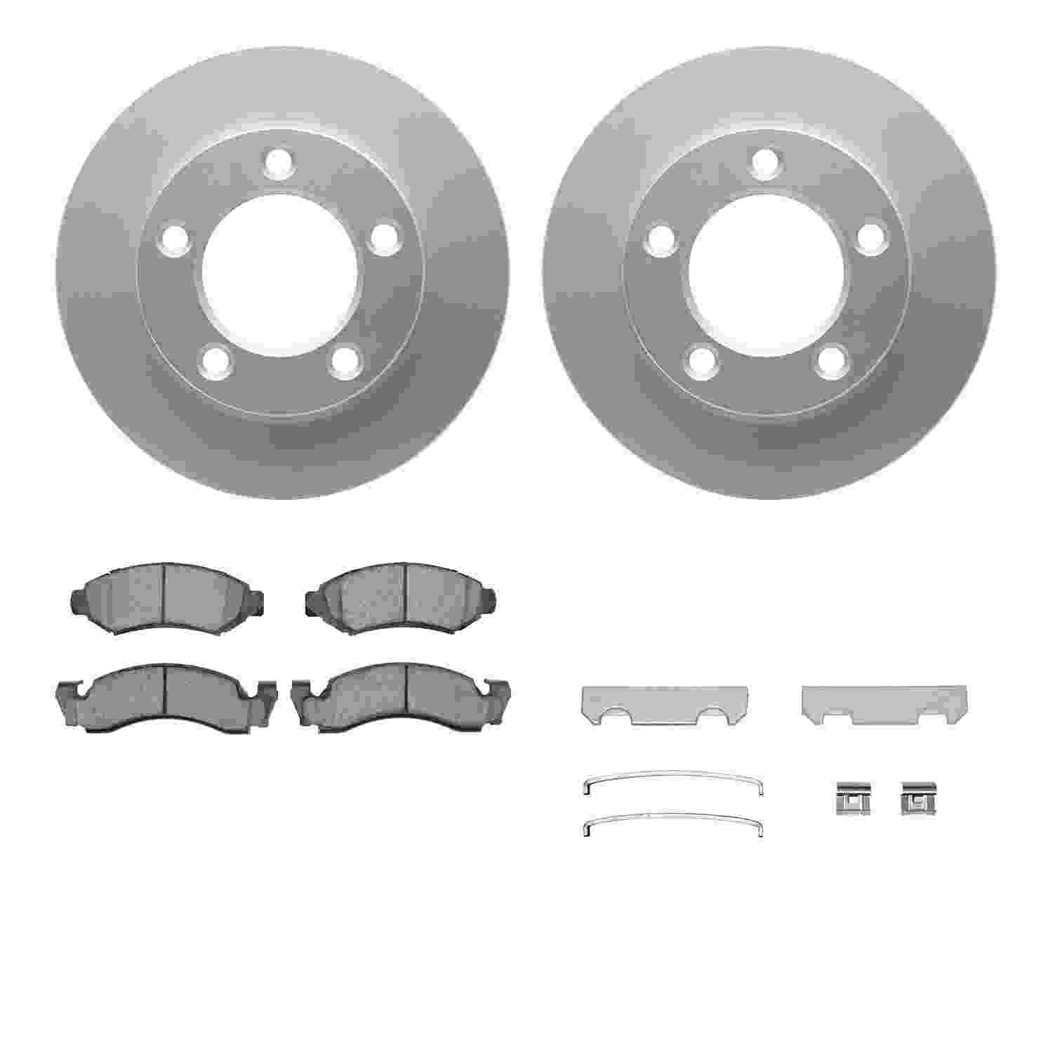 Dynamic Friction Company Disc Brake Kit 4212-99105