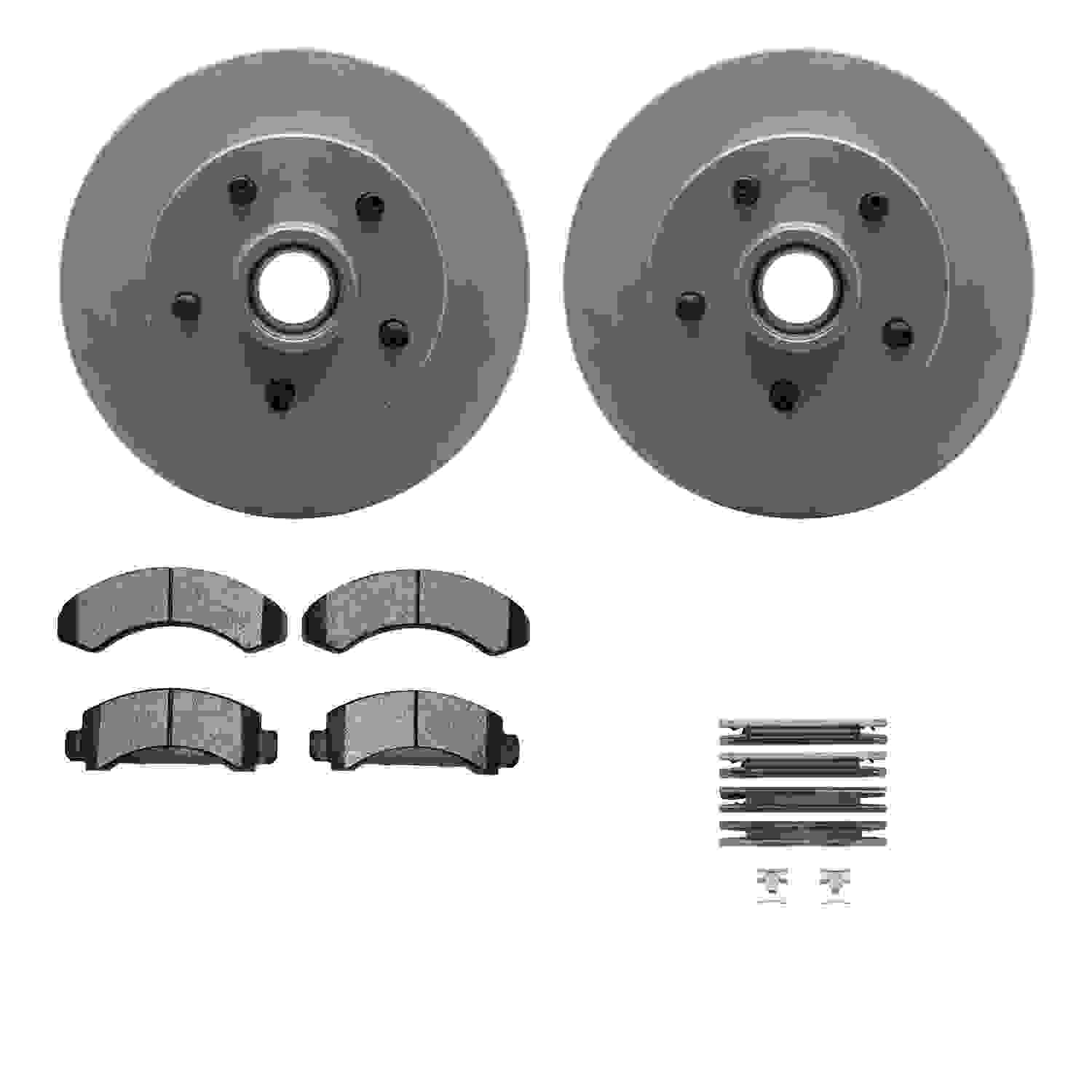 Dynamic Friction Company Disc Brake Kit 4212-99107