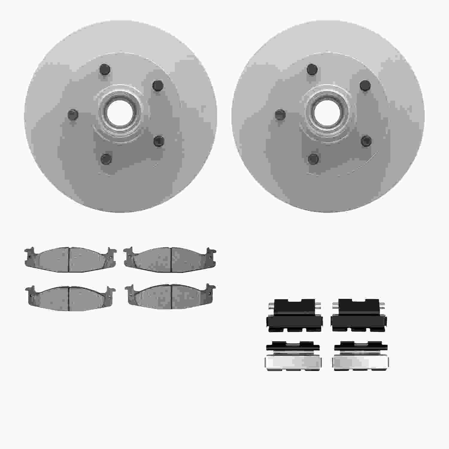 Dynamic Friction Company Disc Brake Kit 4212-99110