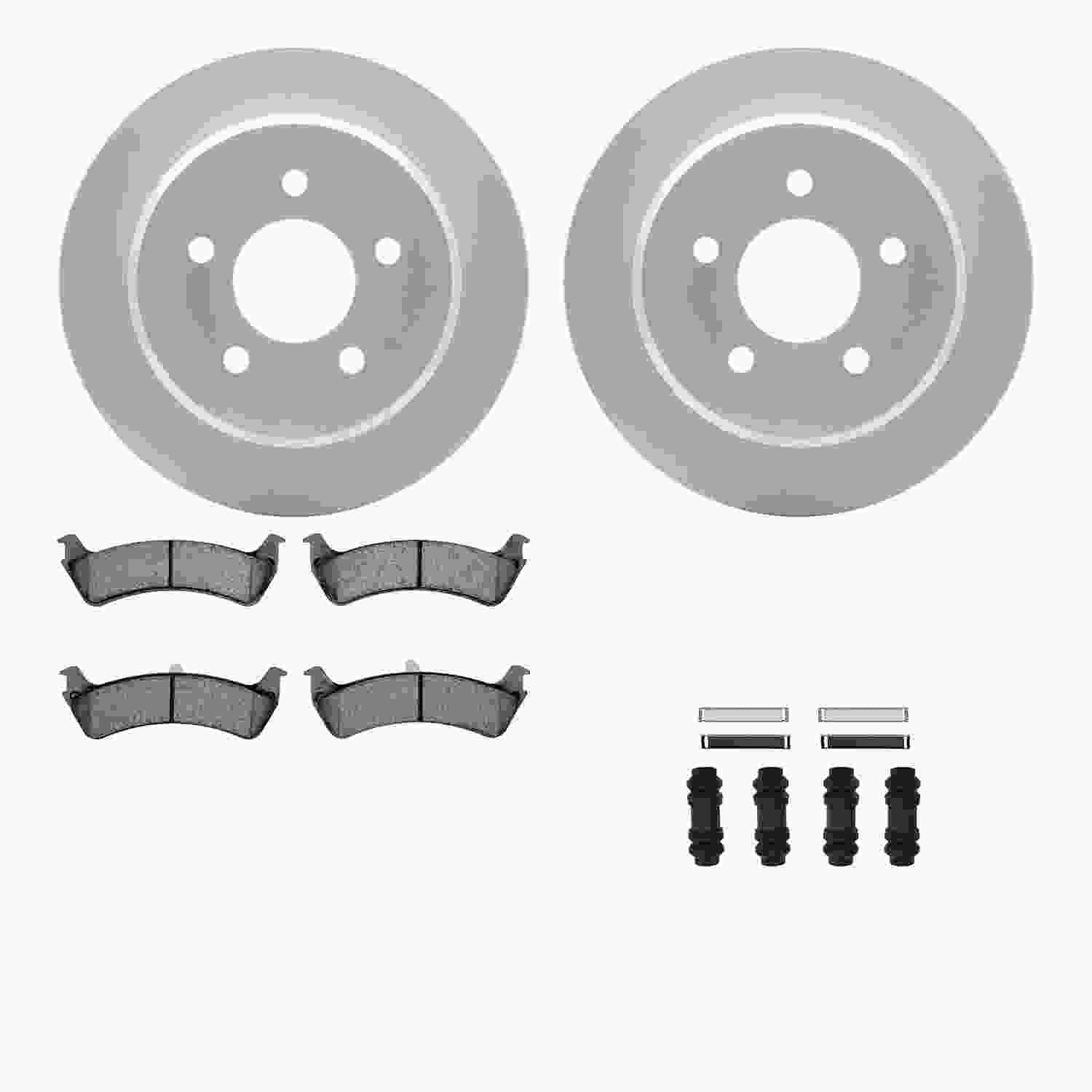 Dynamic Friction Company Disc Brake Kit 4212-99120