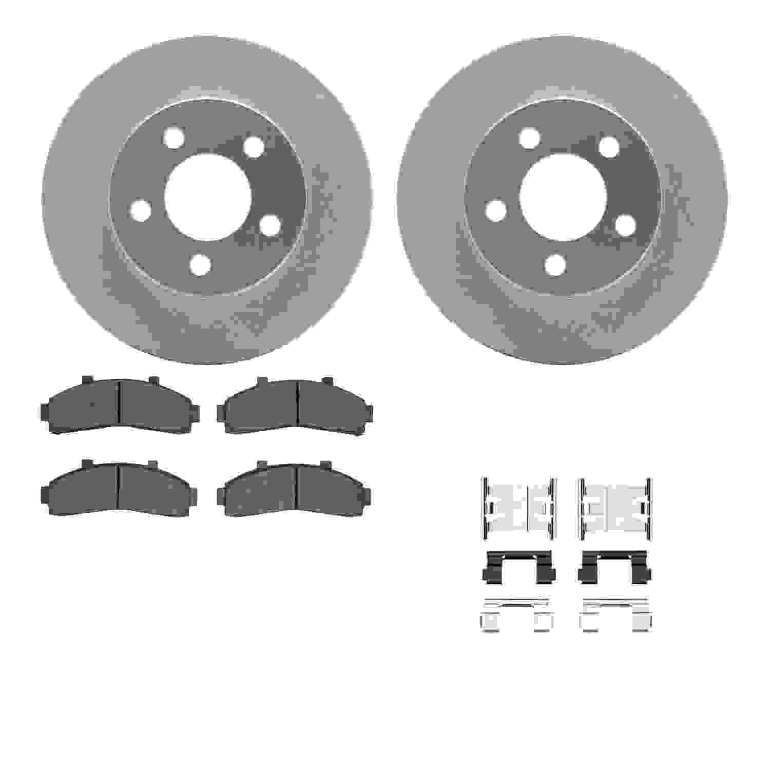 Dynamic Friction Company Disc Brake Kit 4212-99122