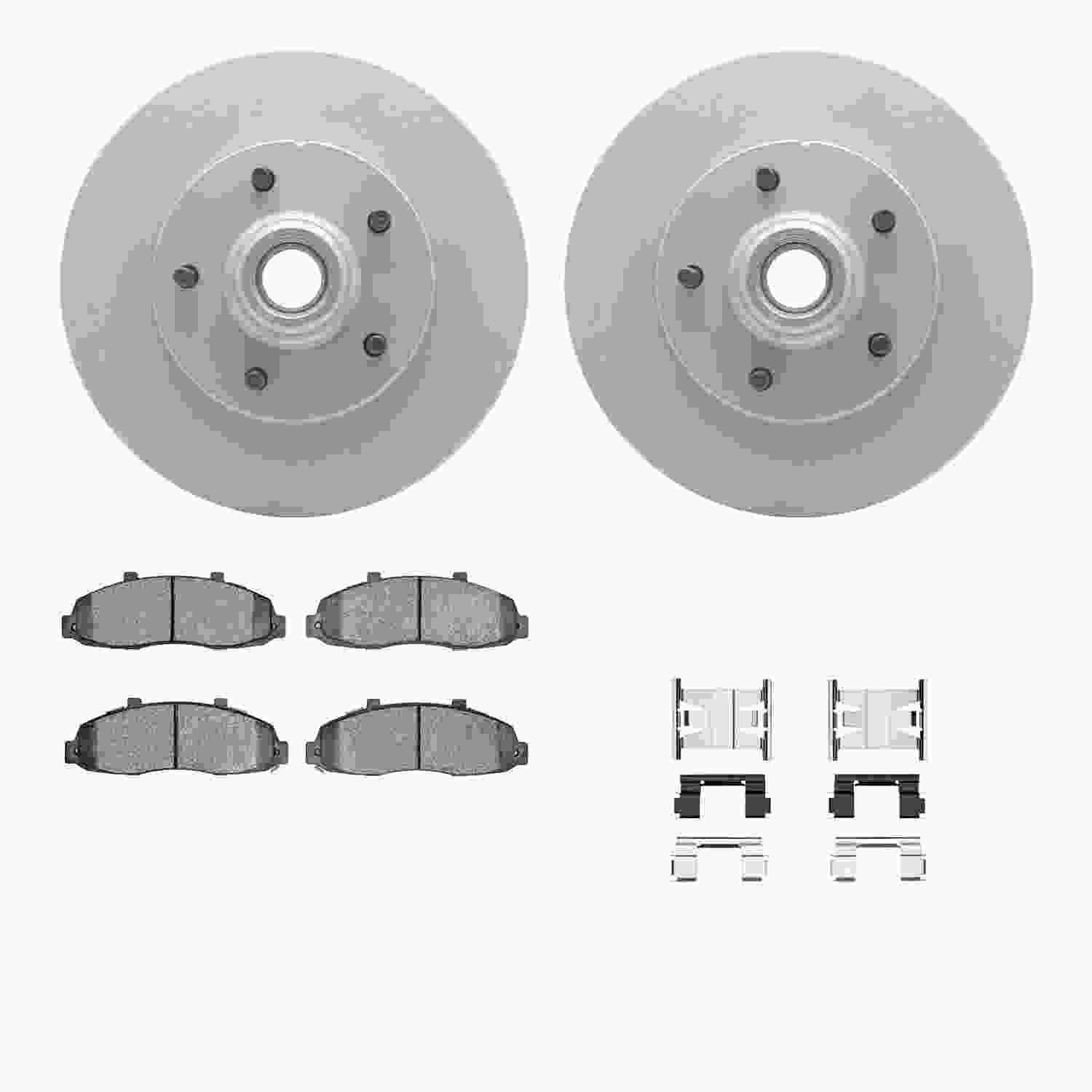 Dynamic Friction Company Disc Brake Kit 4212-99123