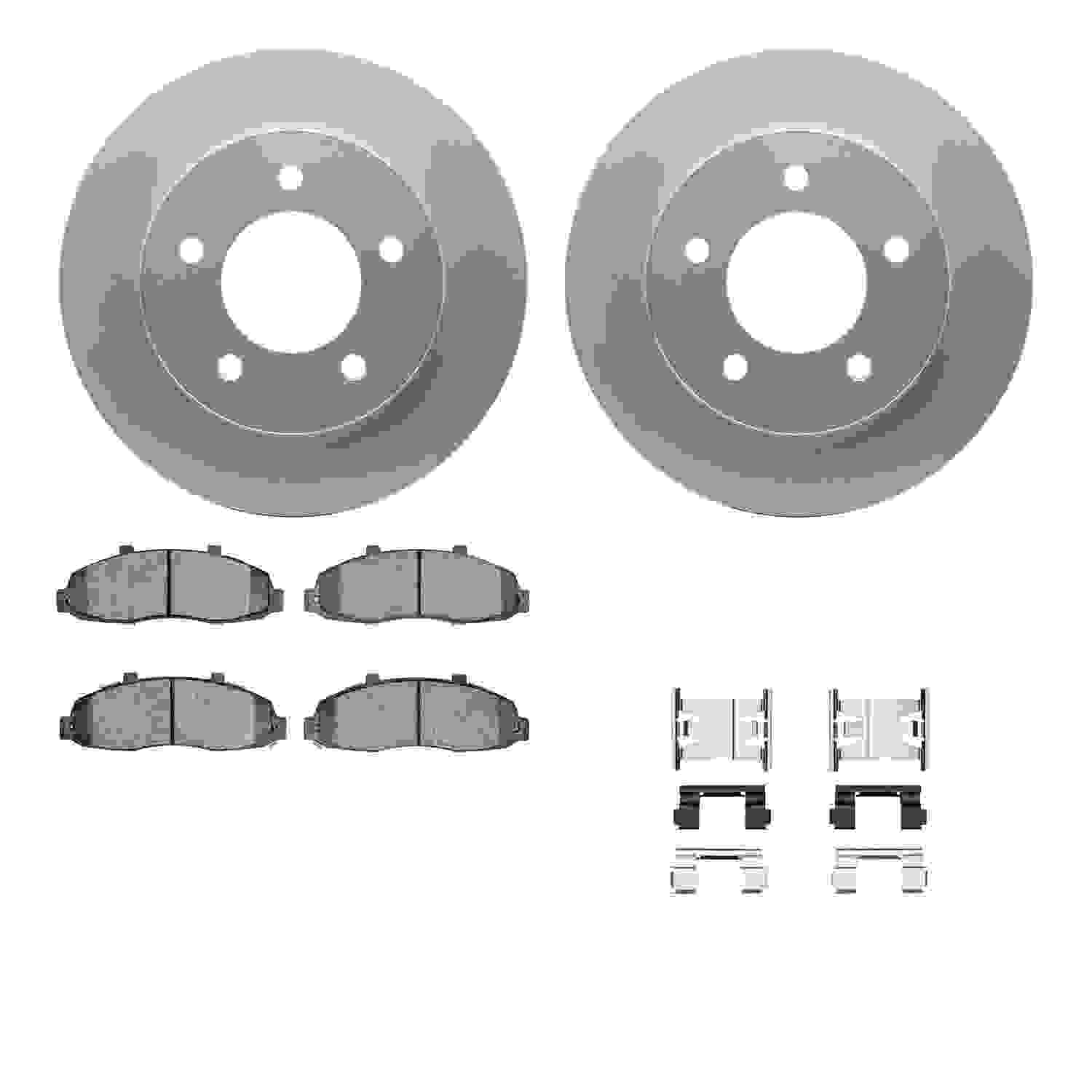 Dynamic Friction Company Disc Brake Kit 4212-99127