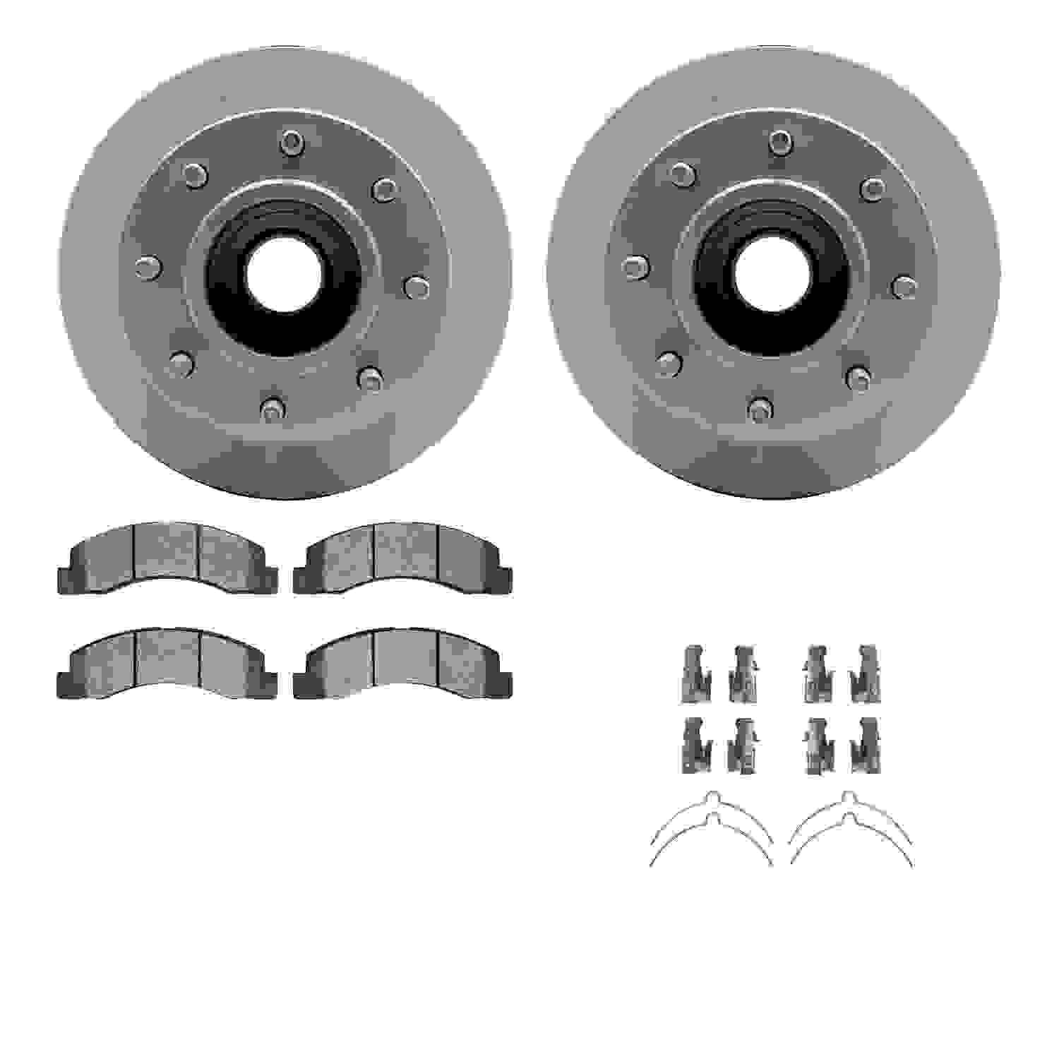 Dynamic Friction Company Disc Brake Kit 4212-99138