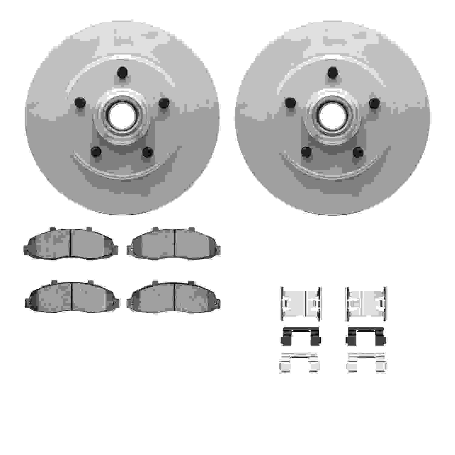 Dynamic Friction Company Disc Brake Kit 4212-99143