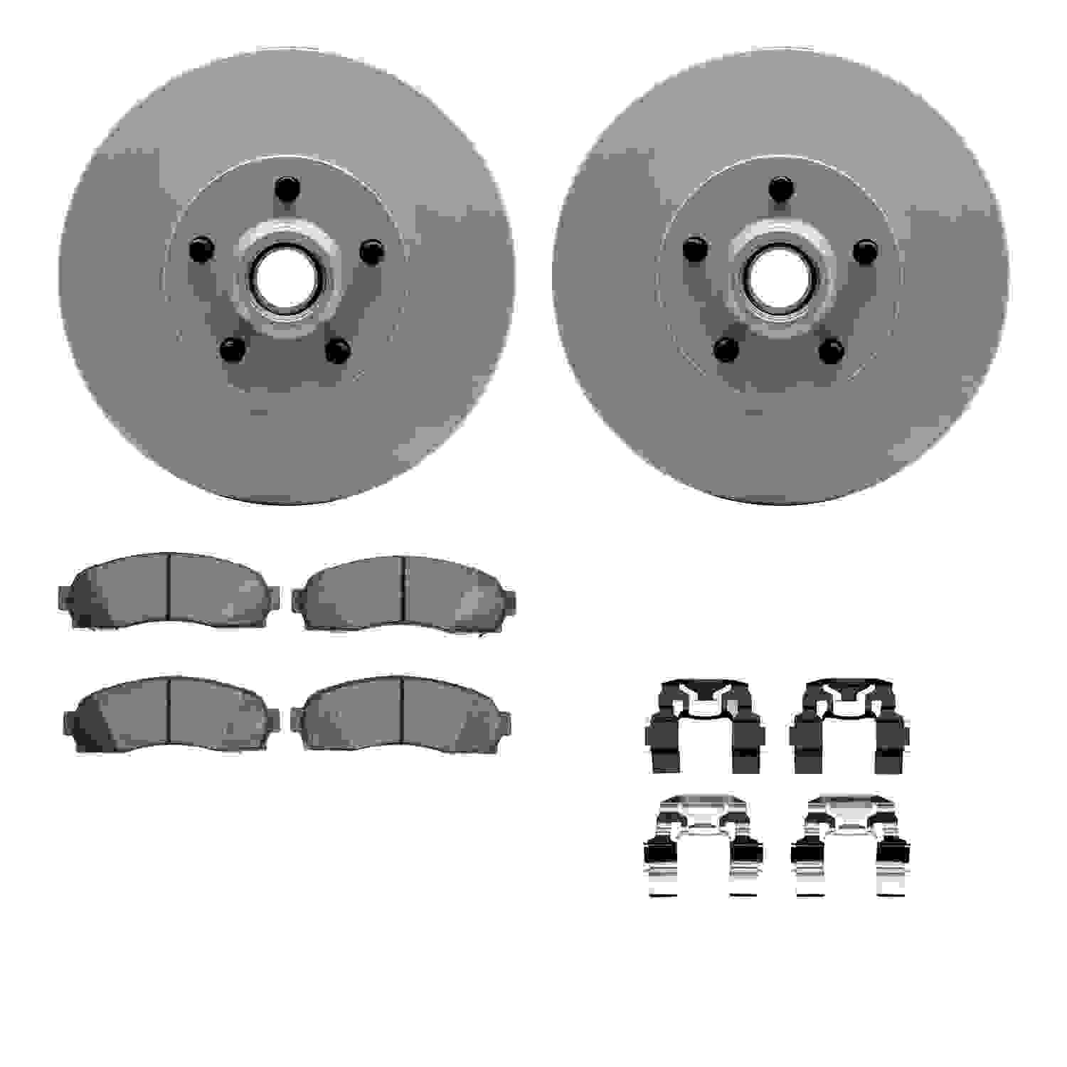 Dynamic Friction Company Disc Brake Kit 4212-99150