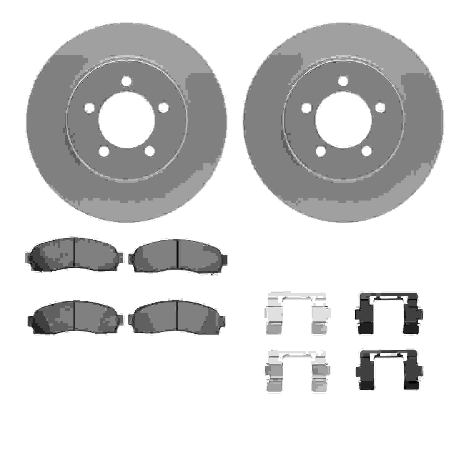 Dynamic Friction Company Disc Brake Kit 4212-99160