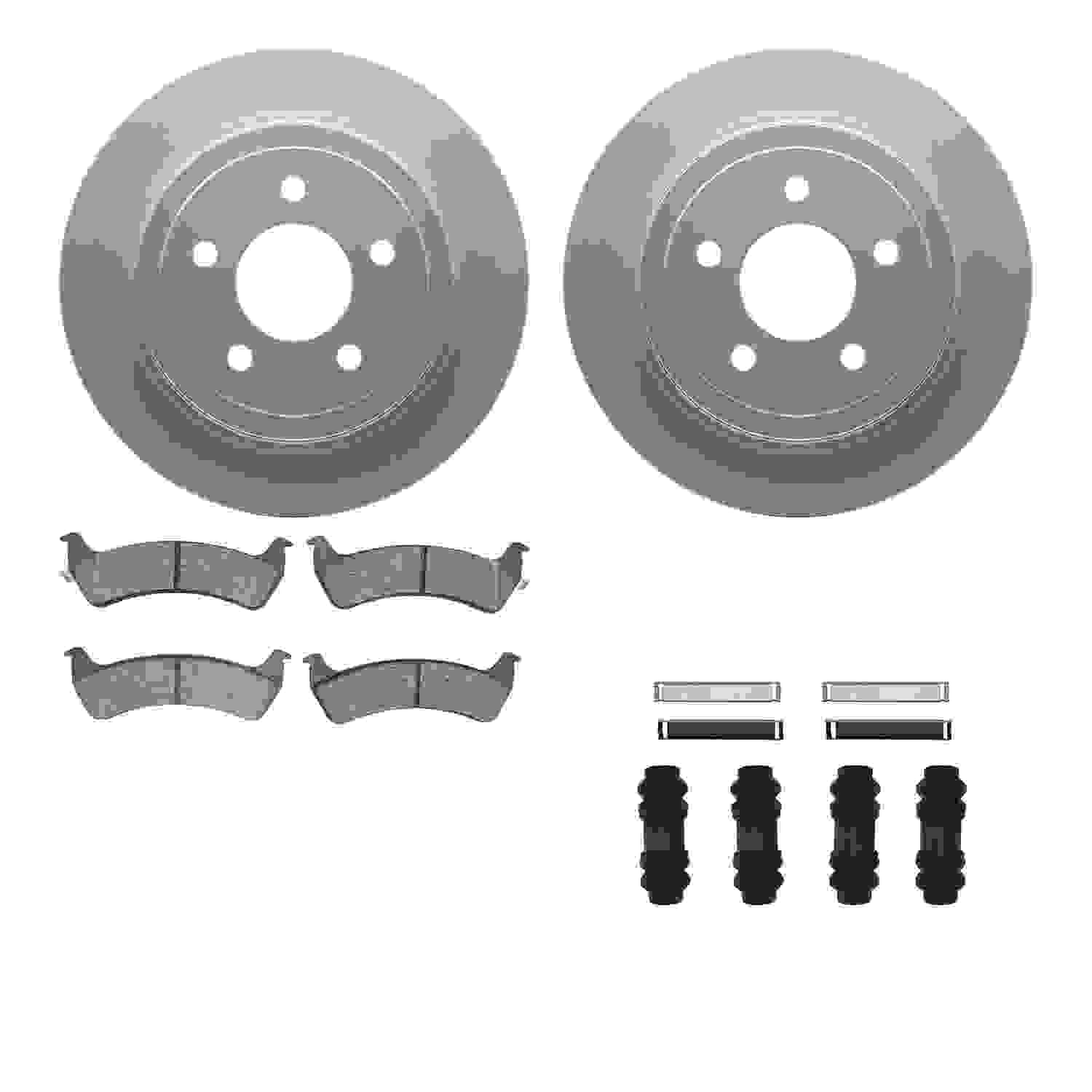 Dynamic Friction Company Disc Brake Kit 4212-99165