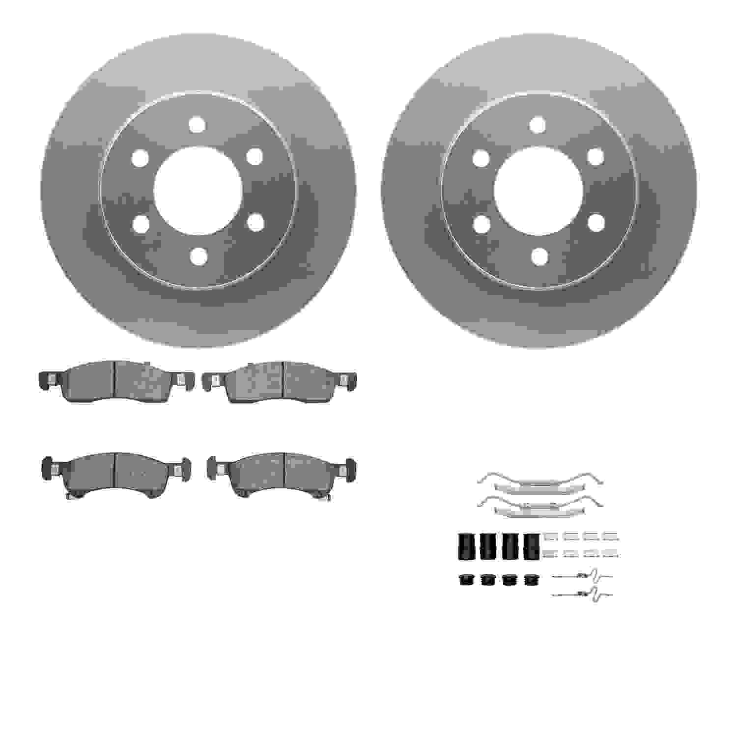 Dynamic Friction Company Disc Brake Kit 4212-99166