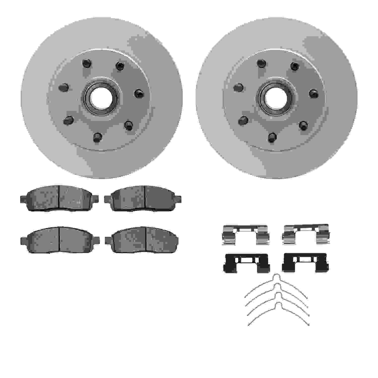 Dynamic Friction Company Disc Brake Kit 4212-99168