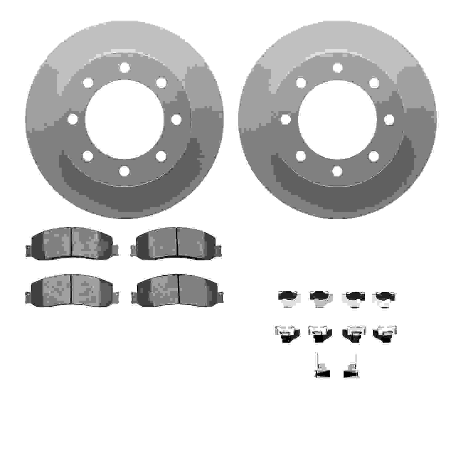 Dynamic Friction Company Disc Brake Kit 4212-99184