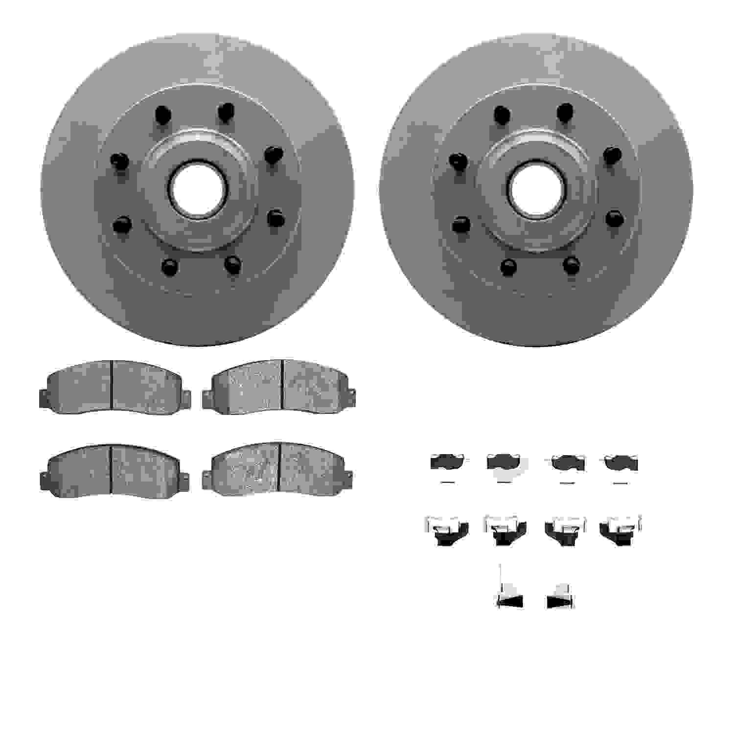 Dynamic Friction Company Disc Brake Kit 4212-99190