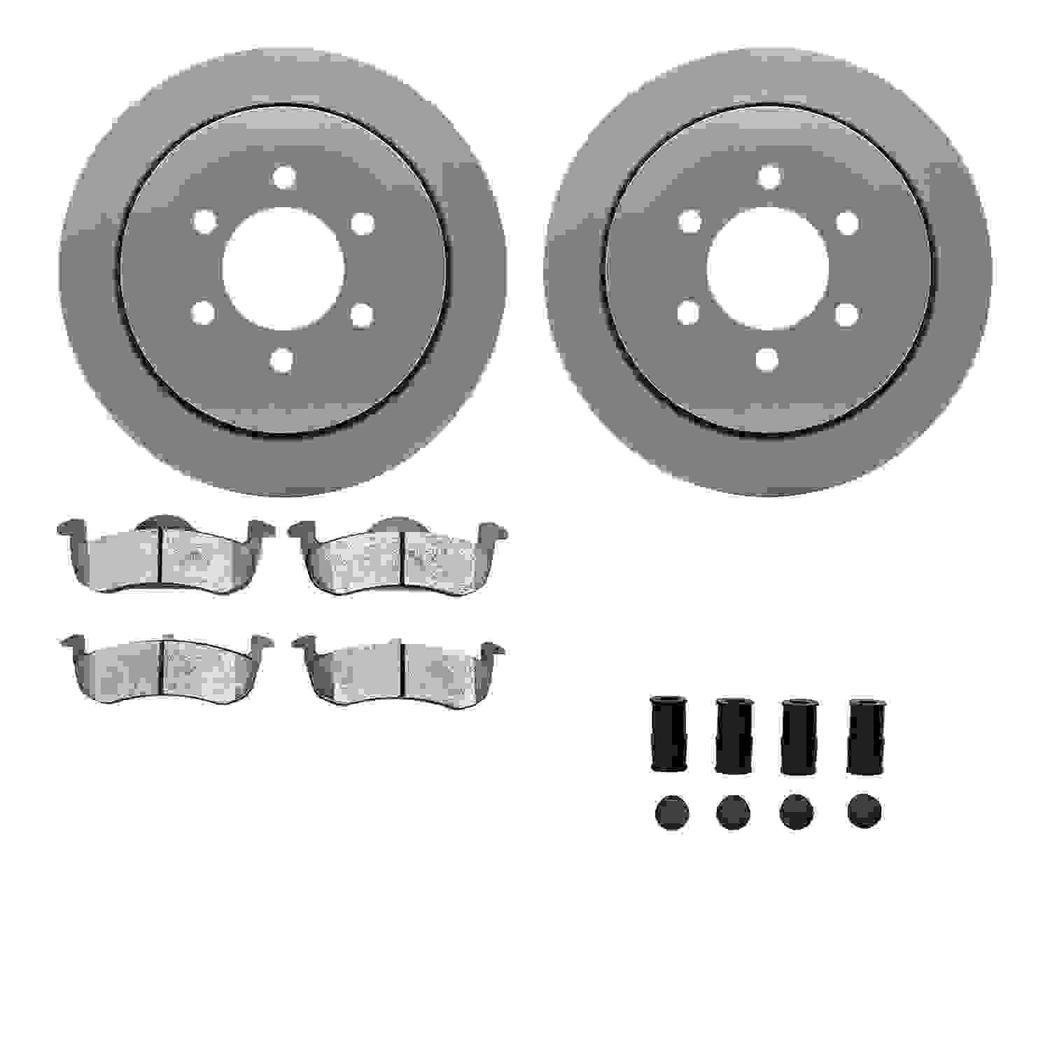 Dynamic Friction Company Disc Brake Kit 4212-99197