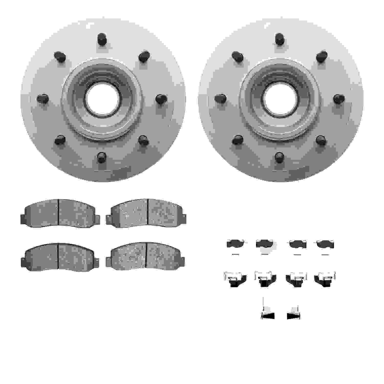 Dynamic Friction Company Disc Brake Kit 4212-99201