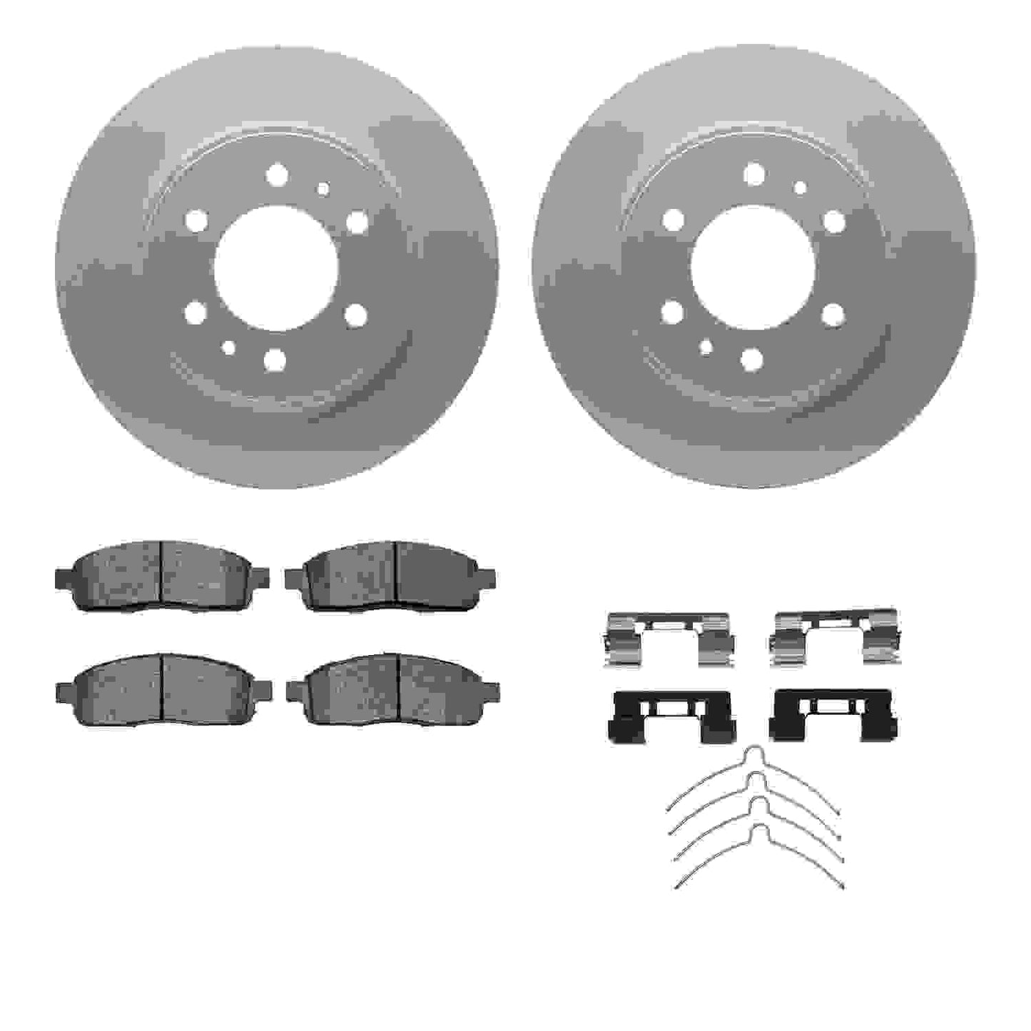 Dynamic Friction Company Disc Brake Kit 4212-99207