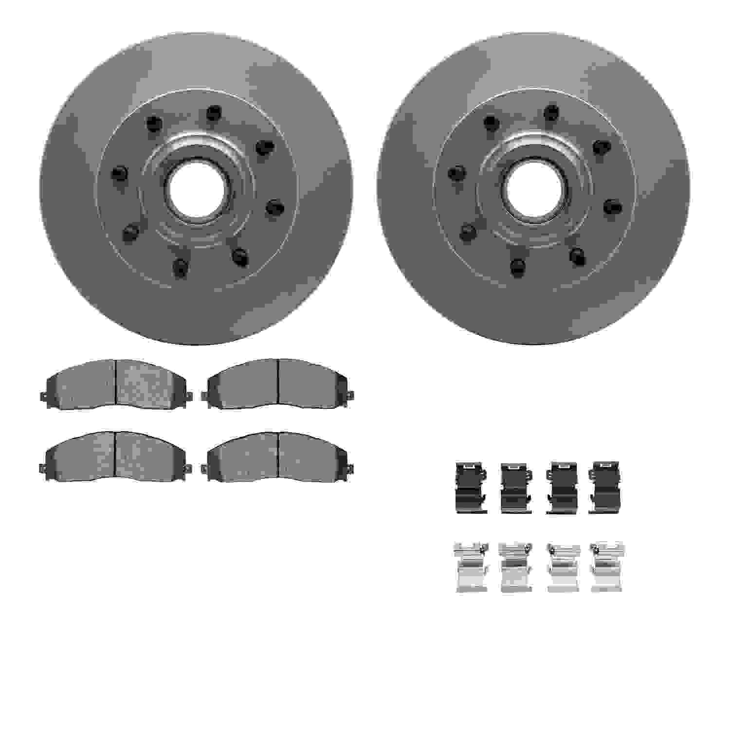 Dynamic Friction Company Disc Brake Kit 4212-99219