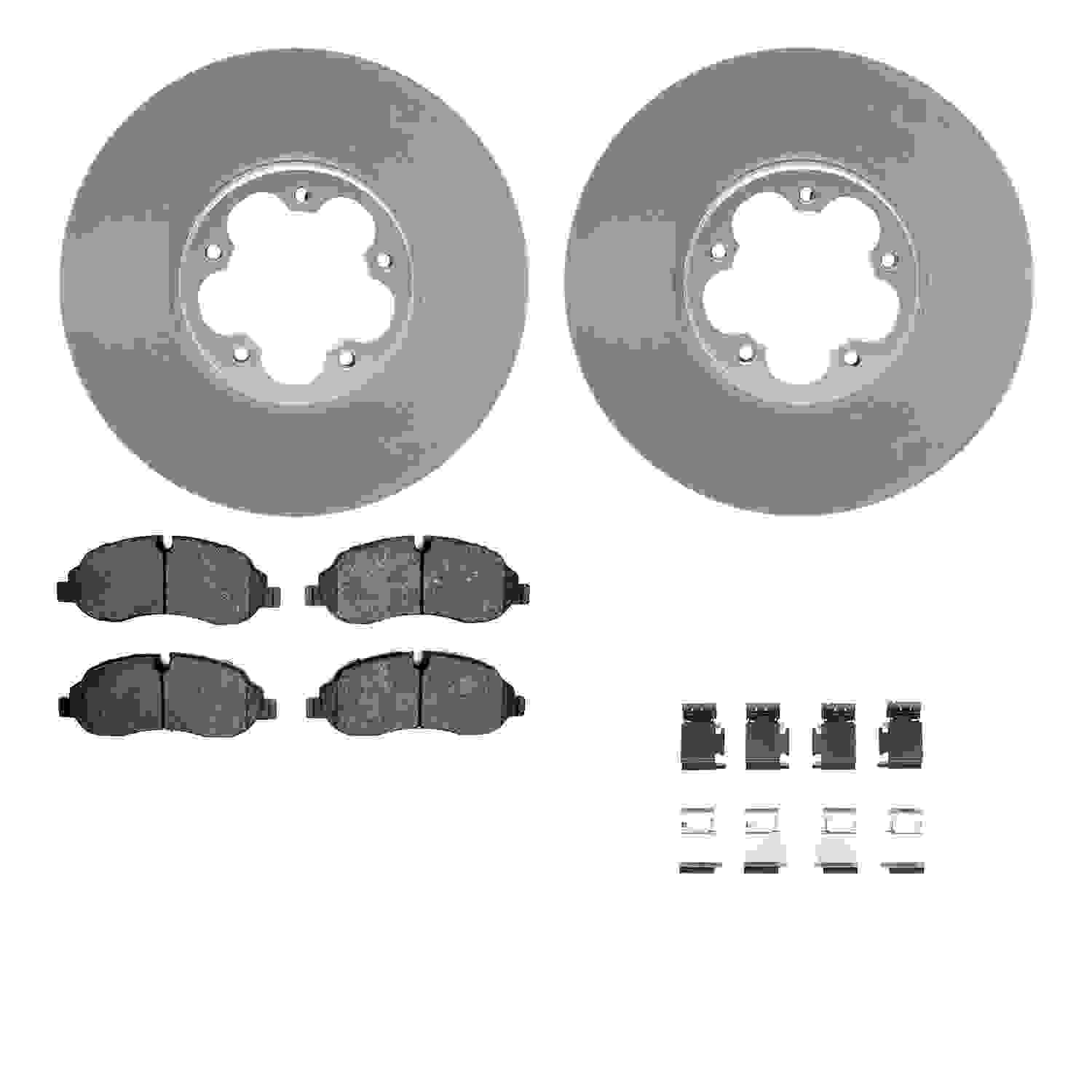 Dynamic Friction Company Disc Brake Kit 4212-99249