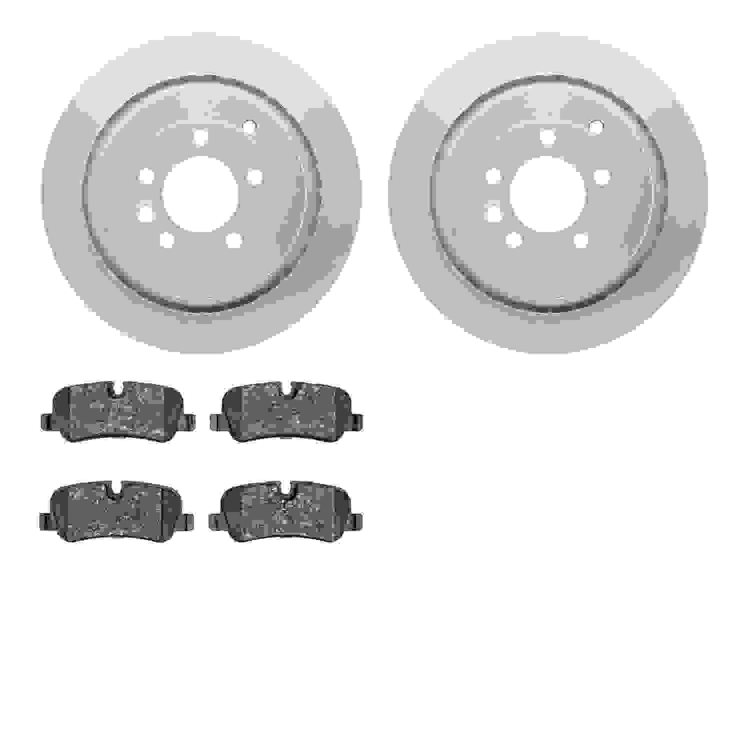 Dynamic Friction Company Disc Brake Pad and Rotor / Drum Brake Shoe and Drum Kit 4302-11009