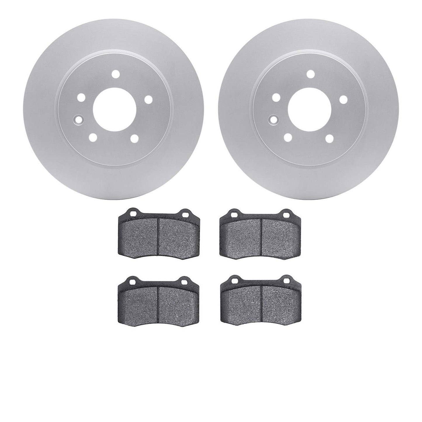 Dynamic Friction Company Disc Brake Pad and Rotor / Drum Brake Shoe and Drum Kit 4302-20001