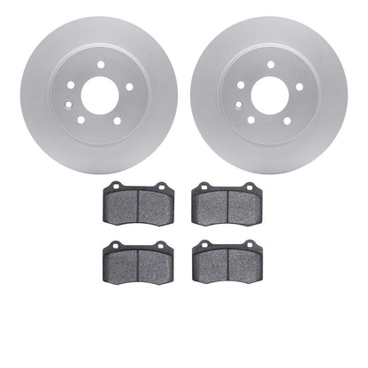 Dynamic Friction Company Disc Brake Pad and Rotor / Drum Brake Shoe and Drum Kit 4302-20001
