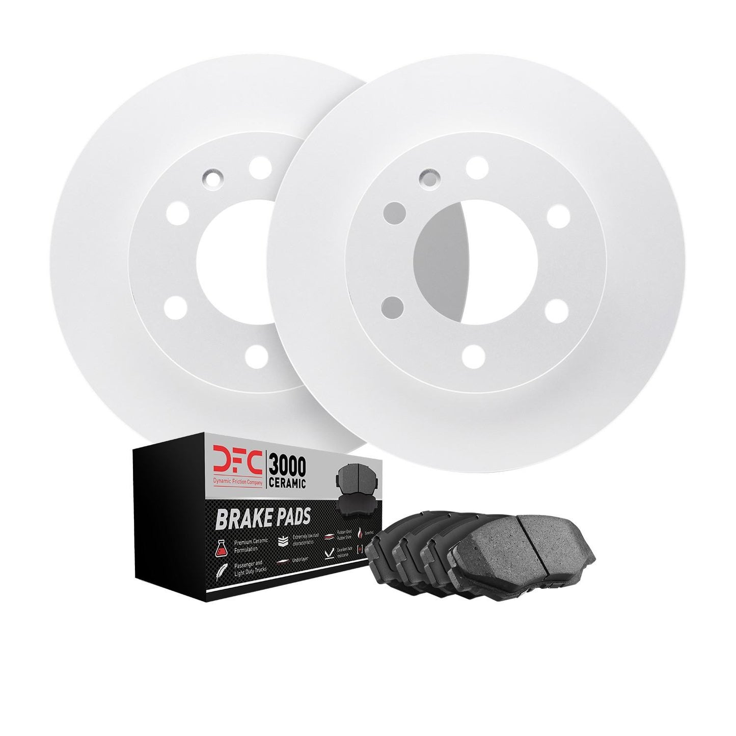 Dynamic Friction Company Disc Brake Pad and Rotor / Drum Brake Shoe and Drum Kit 4302-20005