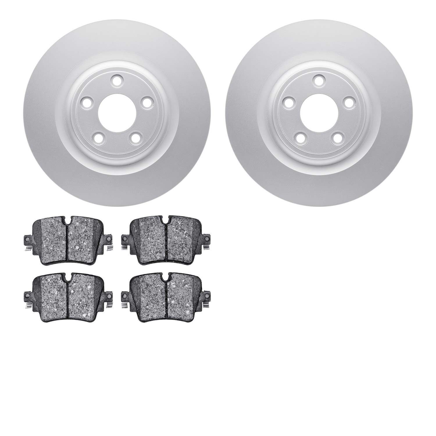 Dynamic Friction Company Disc Brake Pad and Rotor / Drum Brake Shoe and Drum Kit 4302-20006