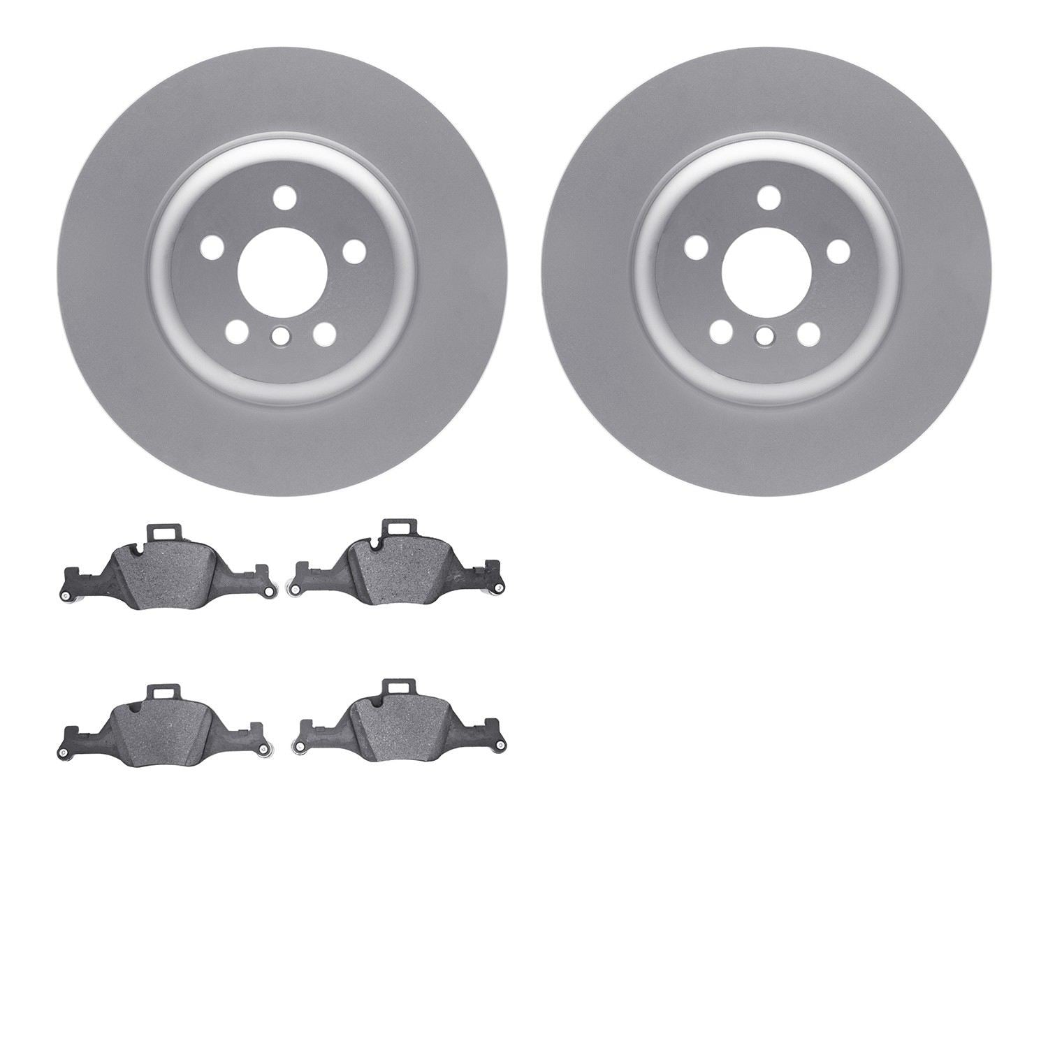 Dynamic Friction Company Disc Brake Pad and Rotor / Drum Brake Shoe and Drum Kit 4302-31097