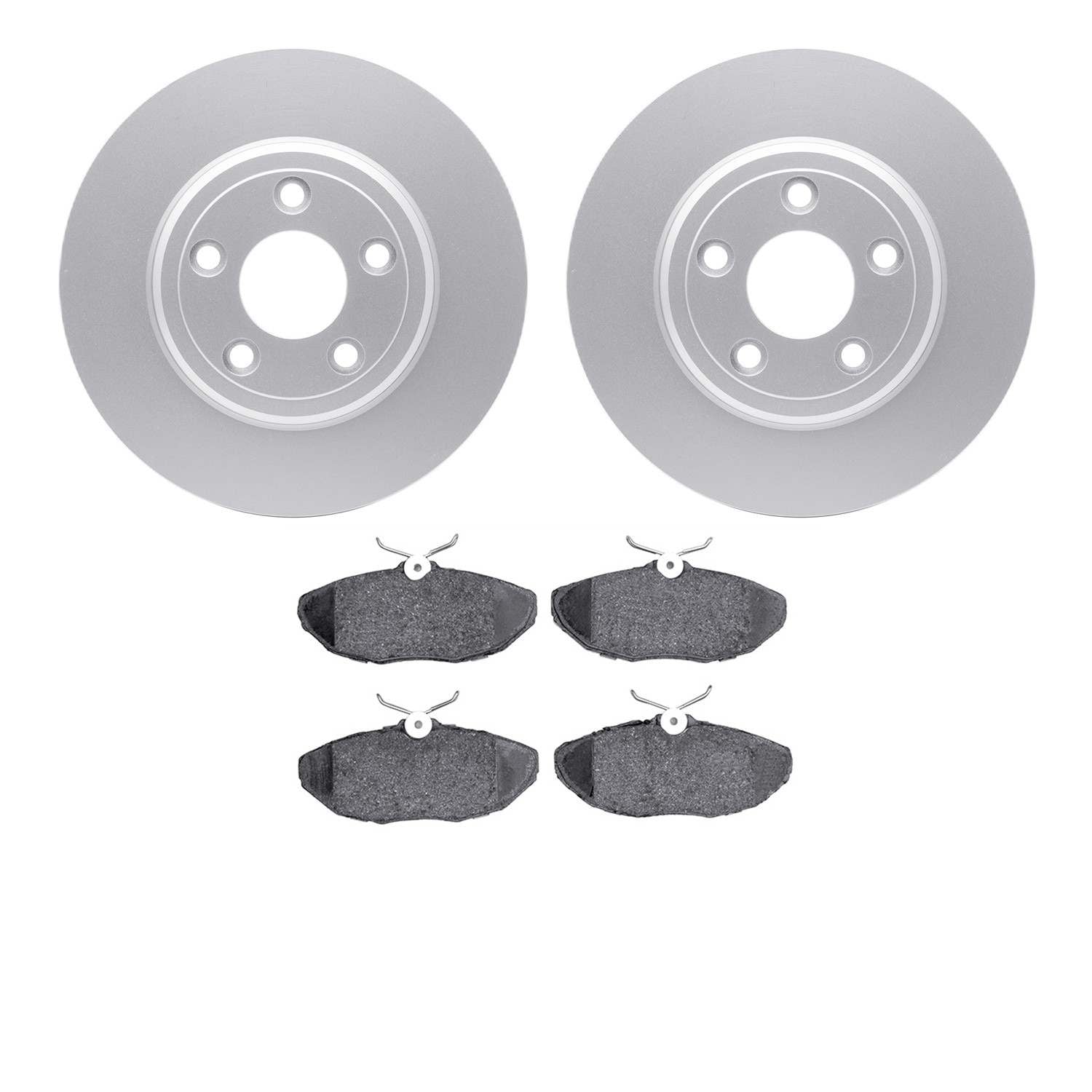 Dynamic Friction Company Disc Brake Pad and Rotor / Drum Brake Shoe and Drum Kit 4302-54003