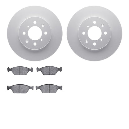 Dynamic Friction Company Disc Brake Pad and Rotor / Drum Brake Shoe and Drum Kit 4302-59002