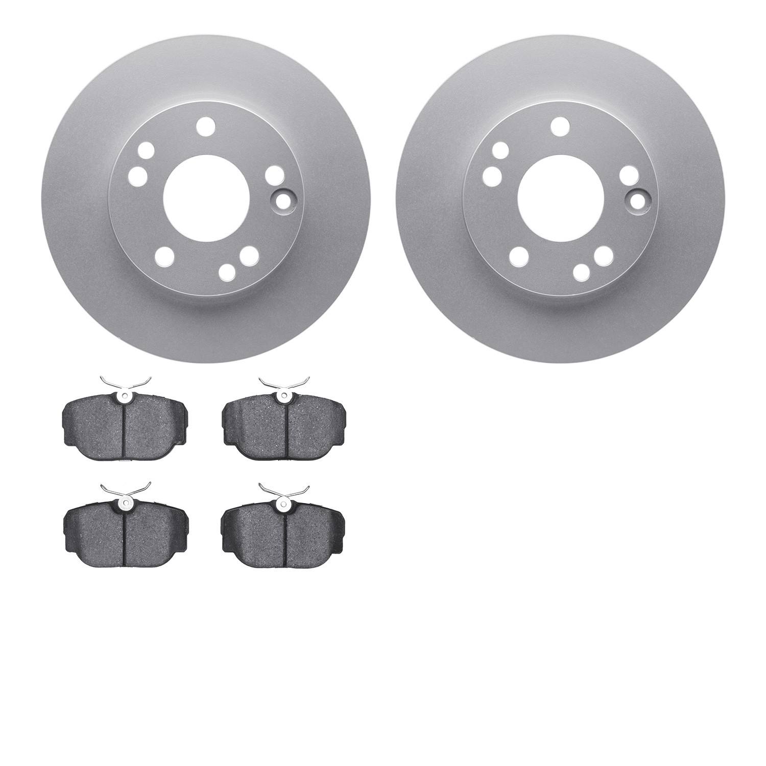 Dynamic Friction Company Disc Brake Pad and Rotor / Drum Brake Shoe and Drum Kit 4302-63002